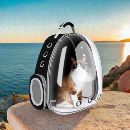 1Pcs Cat Bag Breathable Portable Pet Carrier Outdoor Travel Backpack For And Dog Transparent Space