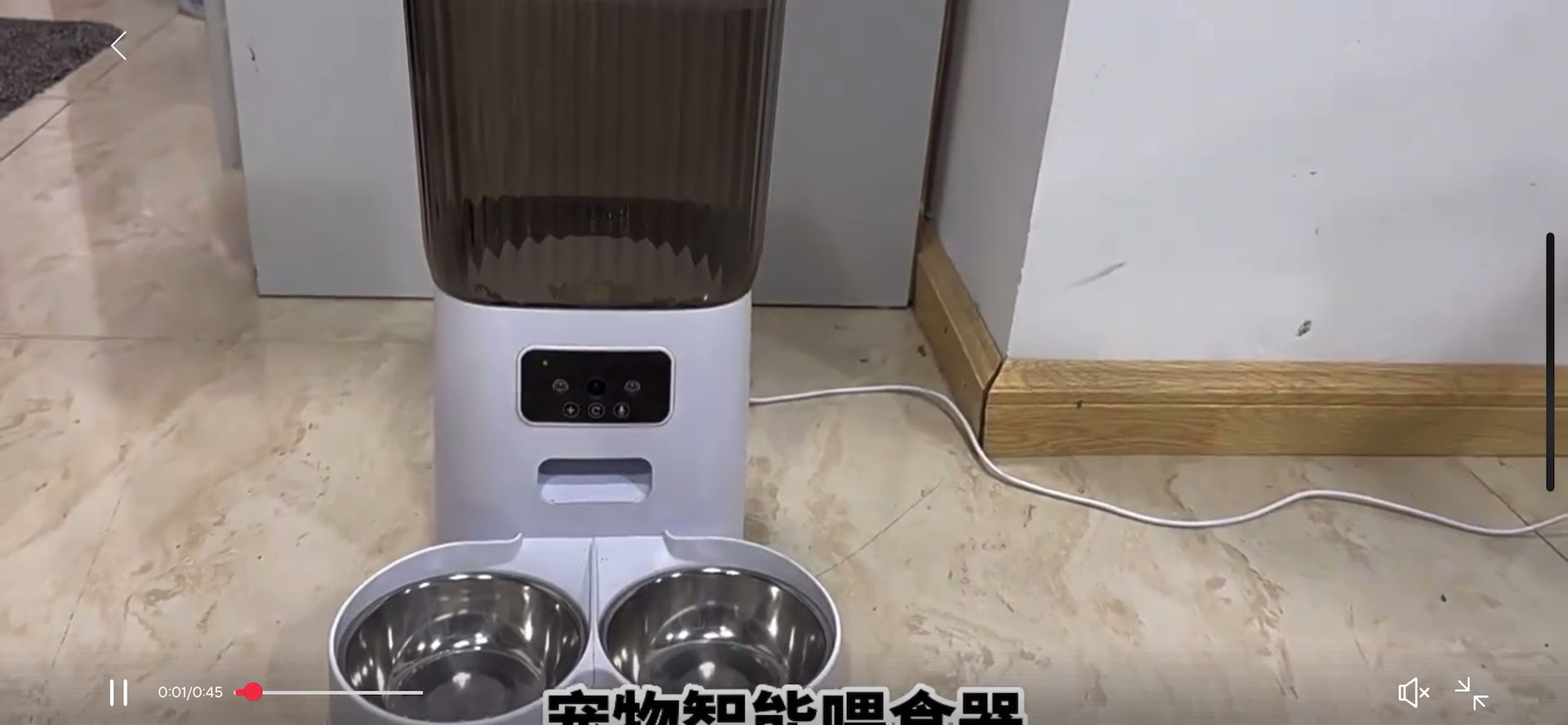 5L Automatic cat Feeder smart auto pet bowl APP with/without Camera Remote Control Large 5L dog 1/2 bowls cat Food Dispenser-Pet palace shop